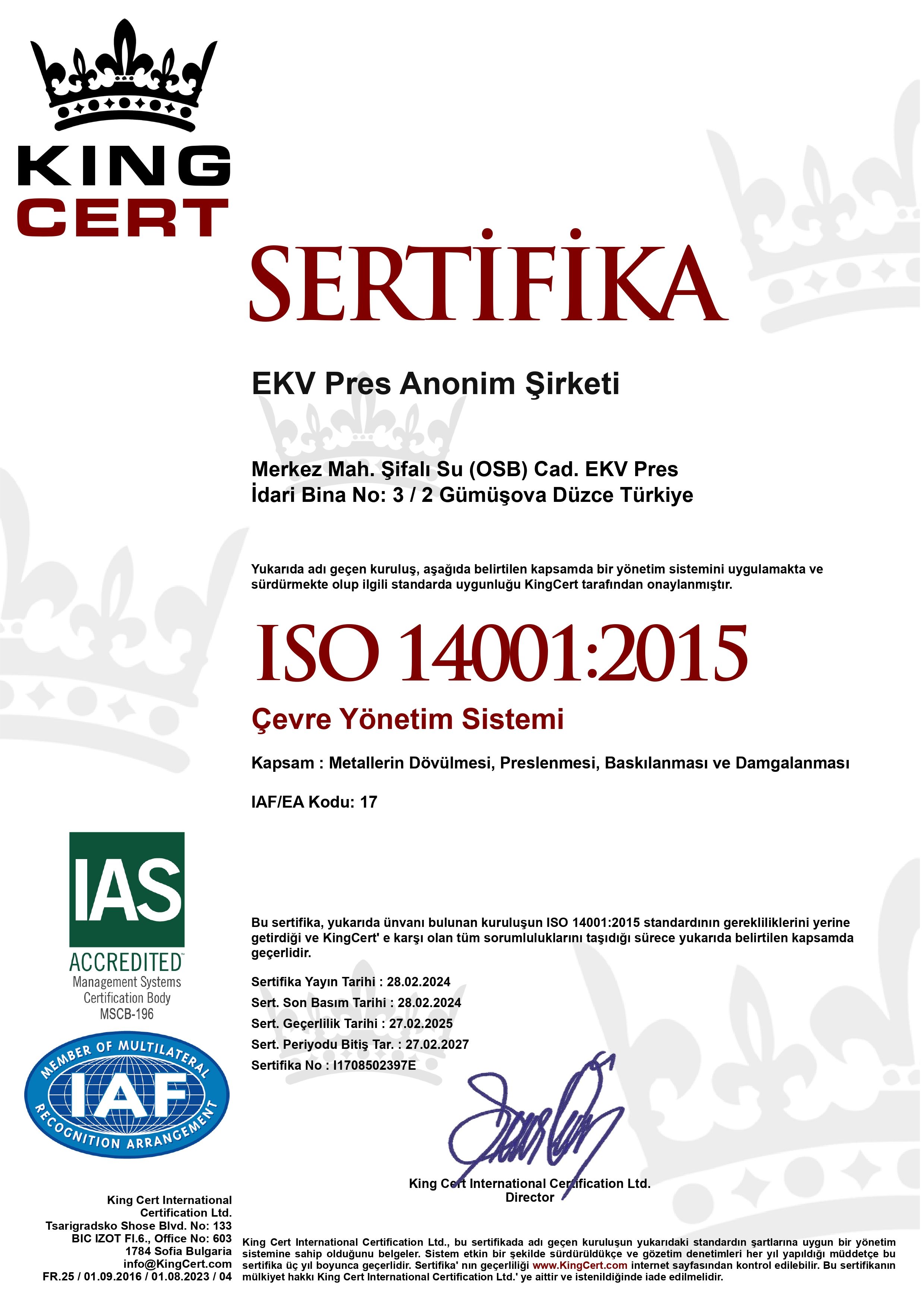 ISO14001